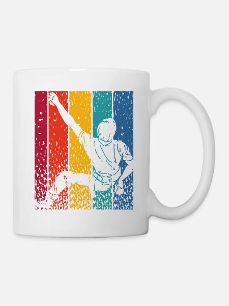 Boulderer Boulder Bouldern - Tasse - Weiß