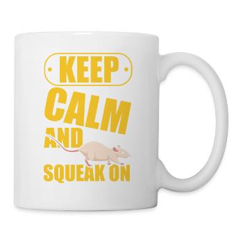 Rat, house rat, rat owner, rat lover - Mug - white - Right