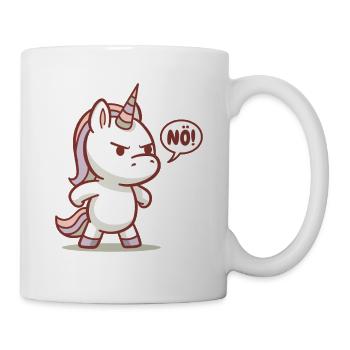 Einhorn NÖ Süß - Tasse - Weiß - Rechts