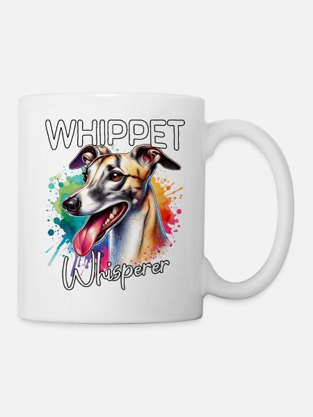 Windhund Flüsterer - Tasse - Weiß
