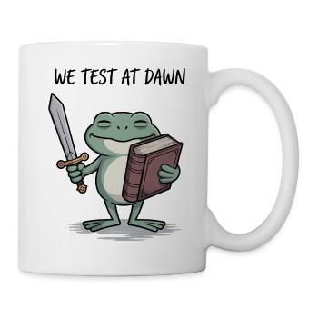 Frog Knight Dawn - Mug - white - Right