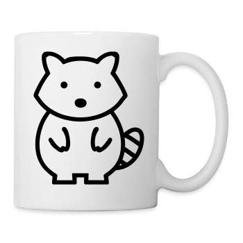 raccoon - Mug - white - Right