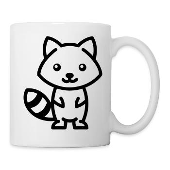 raccoon - Mug - white - Right