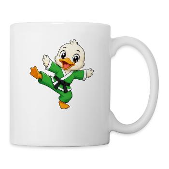 Karaté Canard Arts martiaux Arts martiaux Coups de pied Coups de pied - Mug blanc - blanc - Droite