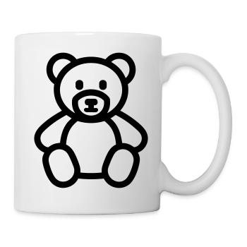 ours - Mug blanc - blanc - Droite