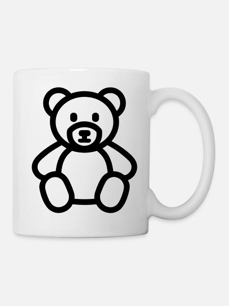 Bär - Tasse - Weiß
