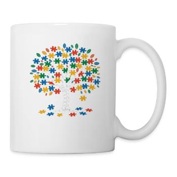 Autismus - Tasse - Weiß - Rechts