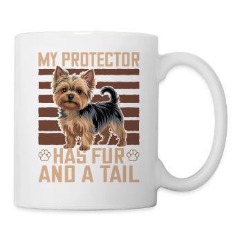 Yorkshire Terrier Yorkie Dog Breed - Mug - white - Right