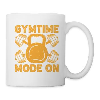 Mode Gymtime de Fitness Motivation Bodybuilder sur Gym - Mug blanc - blanc - Droite