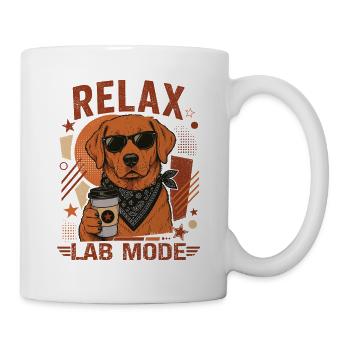 Chemise de mode Labrador Relax Lab - Mug blanc - blanc - Droite