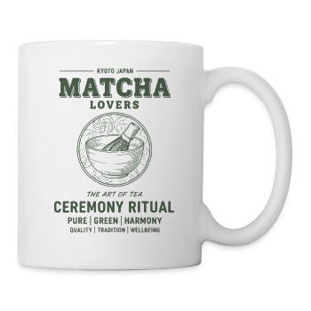 Matcha Lovers Kyoto Japan Ceremony Ritual Tea - Mug - white - Right