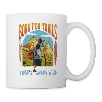 Wandertag Wandern Wanderung - Tasse - Weiß - Rechts