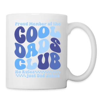 Cool Dads Club - Dad Father's Day Gift - Mug - white - Right