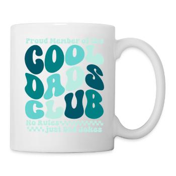 Cool Dads Club - Dad Father's Day Gift - Mug - white - Right