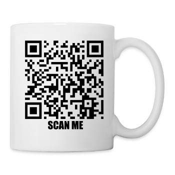 Quote Message – Smile At Me - Tasse - Weiß - Rechts