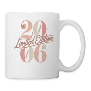 Édition limitée anniversaire 2006 - Mug blanc - blanc - Droite