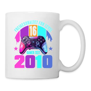 16. Geburtstag Junge Mädchen - Tasse - Weiß - Rechts