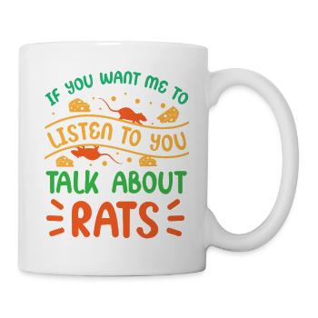 Rat, house rat, rat owner, rat lover - Mug - white - Right