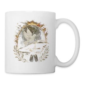 Jour des anciens combattants pour les démocrates - Mug blanc - blanc - Droite