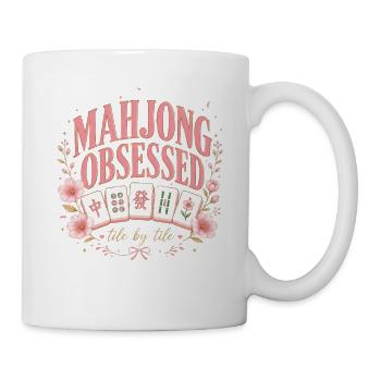Mahjong Lover Mahjong Player Women - Mug - white - Right