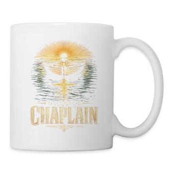 Aumônier, clerc, pasteur, prêtre en hospice - Mug blanc - blanc - Droite