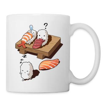 Rêver de sushi - Mug blanc - blanc - Droite