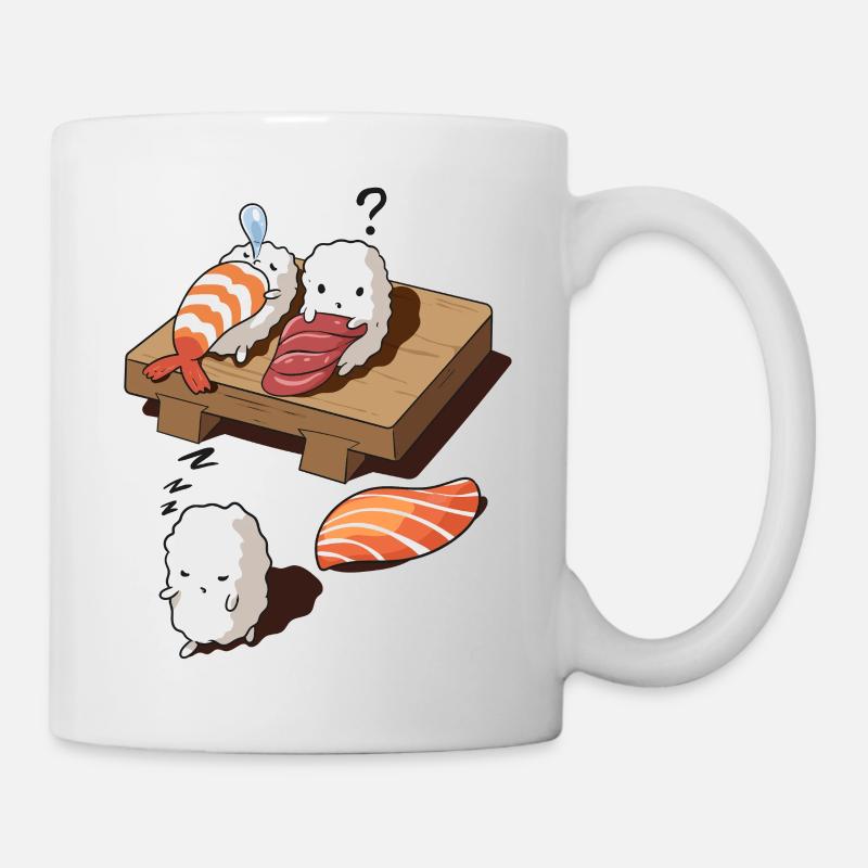 Rêver de sushi - Mug blanc - blanc