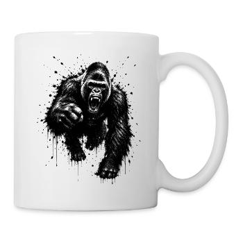 Dark Gorilla Spray Print - Mug - white - Right