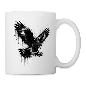 Eagle splatter - Mug - white - Right