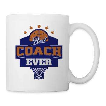Best Basketball Coach - Mug - white - Right