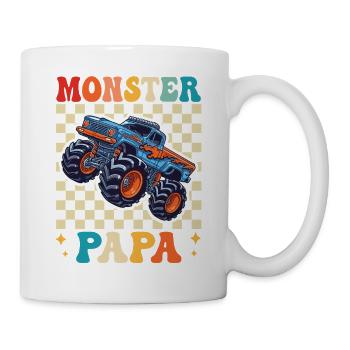 Monster Truck Papa - Mug - white - Right