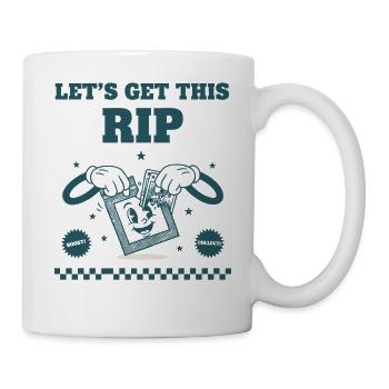 Procurons-nous ce pack de cartes à collectionner Rip - Mug blanc - blanc - Droite