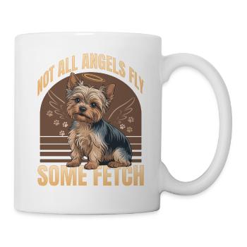Yorkshire Terrier Yorkie Dog Breed - Mug - white - Right