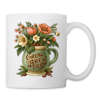 Grow Brew Glow Mug Flora - Mug - white - Right