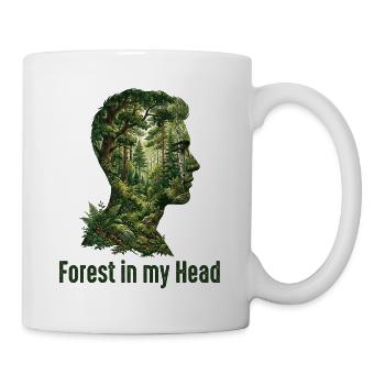 Wald Liebhaber - Tasse - Weiß - Rechts