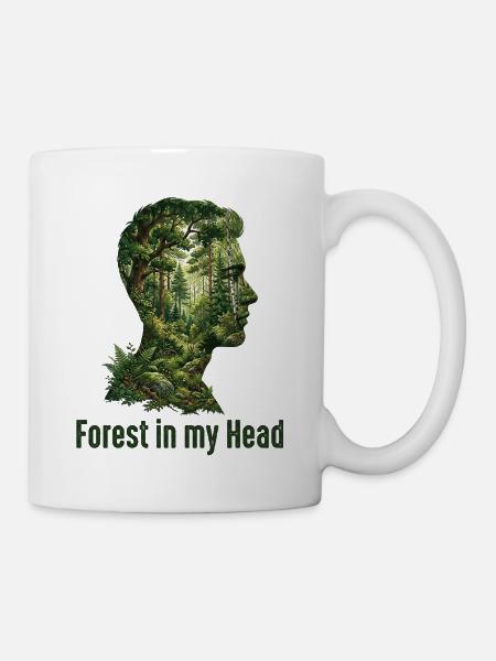 Wald Liebhaber - Tasse - Weiß