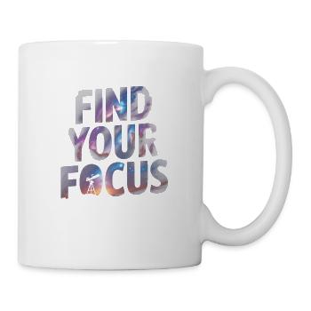 Trouvez votre attention dans les étoiles - Mug blanc - blanc - Droite