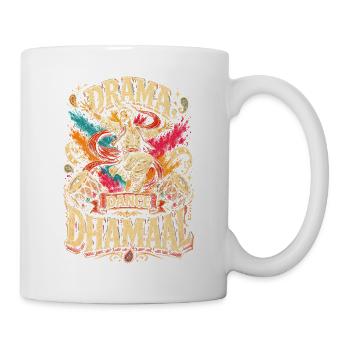 Bollywood Drama Dance Dhamaal - Mug blanc - blanc - Droite
