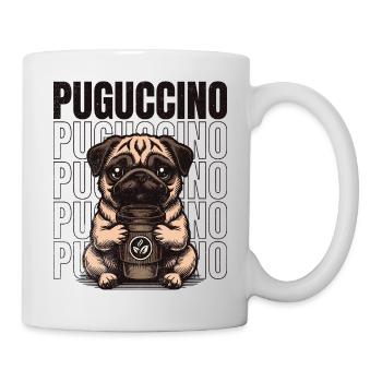 Puguccino Pug Kaffee & Coffee Vibes - Mug - white - Right