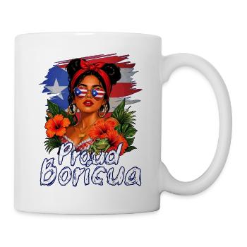 Proud Boricua Puerto Rican Puerto Rico - Mug - white - Right