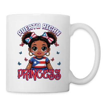 Princesse portoricaine Porto Rico - Mug blanc - blanc - Droite