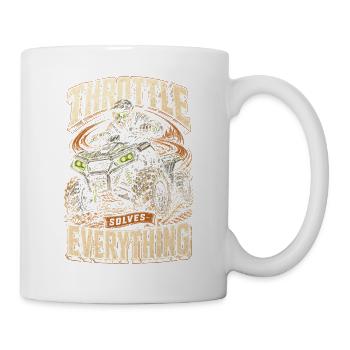ATV Quad Biking Quad Quad Riders - Mug - white - Right