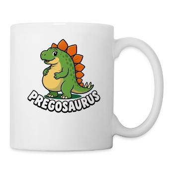 Mère enceinte Pregosaurus Dinosaure Swing - Mug blanc - blanc - Droite