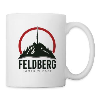 Feldberg Immer wieder, Schwarzwald Wandern Mountai - Tasse - Weiß - Rechts