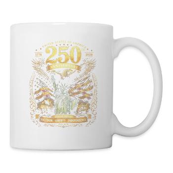 USA 250 Jubilee Eagle Flag - Mug - white - Right