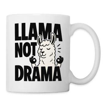 Too Glam To Give A Llama - Tasse - Weiß - Rechts