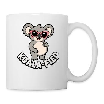 Pregnant Koala Mother – Cute Koala Pregnancy - Mug - white - Right
