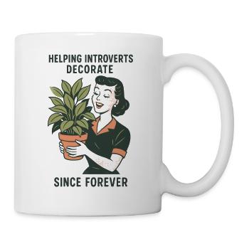 Decor for introverts | Plants - Mug - white - Right