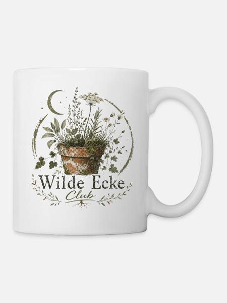 Wilde Ecke Club - Tasse - Weiß