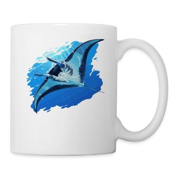 Rays Manta Rays - Mug - white - Right